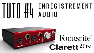 FOCUSRITE Clarett 2Pre  Tuto 4  Enregistrer sur Logic Cubase Pro Tools et Ableton Boite Noire [upl. by Aliel]