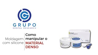 Aprenda a MANIPULAR o material denso da SILICONE de adição [upl. by Ynattib]