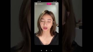 ANSELMA PUTRI LIVE INSTAGRAM HARI INI [upl. by Nonnek]