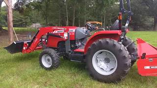 Massey Ferguson 2705e review after 71 hrs [upl. by Gonyea38]