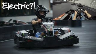 Electric Go Kart race at eKart Ghent  POV Video [upl. by Aicilic]