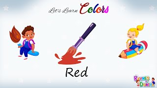 Learn Colors Name In English  Color Videos For Kids  Learn to write colors name for Kids [upl. by Jarita]