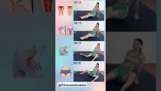 Thigh fat burning exercises for women thighs workout shorts motivation [upl. by Spohr]