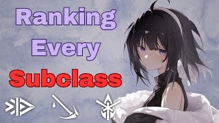 Ranking Every Subclass In Arknights [upl. by Coveney]