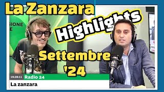 La Zanzara Highlights settembre 2024 [upl. by Rhona]