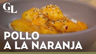 ¡Pollo a la naranja Receta paso a paso [upl. by Yelena337]