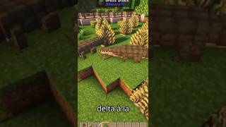 Un enclos à CROCODILES  🐊 minecraft build gaming [upl. by Jueta]