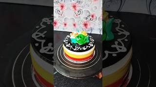 Rose 🌹 cake design cake decoration birthday cake shortsfeedviralsshorts [upl. by Htabmas]