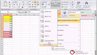 Excel Tutorial Formatierung [upl. by Okire]