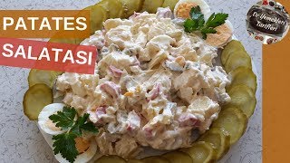 Mayonezli Patates Salatası Tarifi  Ev Yemekleri Tarifleri [upl. by Ativad610]