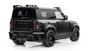 2023 MANSORY Defender Black Edition is a ROCKET on wheels [upl. by Rednael798]