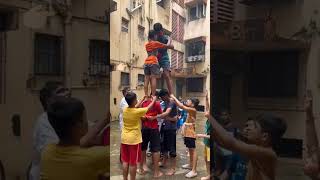 Dahi handi in society song aala re aala Govinda ala [upl. by Costanza]