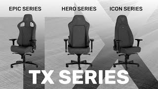 סדרת TX של Noblechairs נוחות גבוהה עם בד מאוורר ועיצוב אלגנטי [upl. by Eanert]