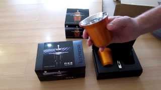 Nespresso Pixie Tassen Edelstahl Unboxing amp Vorstellung [upl. by Nosdrahcir572]