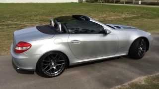 Mercedes Benz SLK200 R171 BRABUS  ROOF DOWN [upl. by Nazarius]