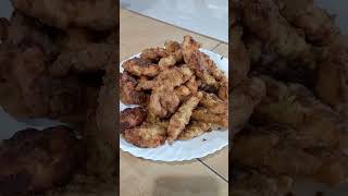 Honey chicken tenders with sauce mushroom [upl. by Partridge]