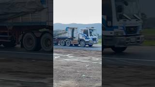 DAEWOO Trucks Trailer driver on the road heavytruck excavator heavyvehicle jcbvideo dumptruck [upl. by Ttenaj]