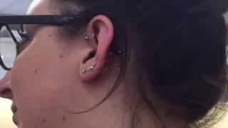 Ear Piercing at FHinds [upl. by Cate]