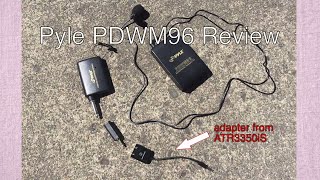 Pyle Pro Wireless Microphone PDWM96 Review [upl. by Spencer]