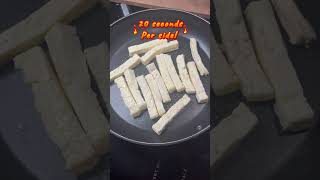 Halloumi Fries easy and delish a fast healthy snack halloumi [upl. by Kristel]