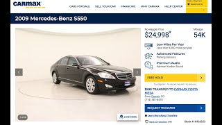 Should You Buy A Luxury Or Sports Car At CarMax A Price Comparison [upl. by Tanaka]