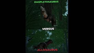 Daspletosaurus vs Allosaurus  Path of Titans  allosaurus daspletosaurus pathoftitans [upl. by Hsitirb]