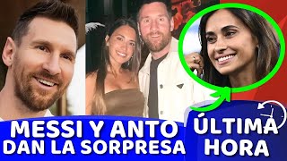 😍¡AY D10S😍 LIONEL MESSI y ANTONELLA ROCUZZO sorprenden con ESTO en REDES SOCIALES 🗞️ [upl. by Glennis]