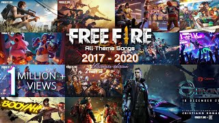 Free Fire All Theme Songs 2017  2020  OB25   Old to New Theme  Ultimate Edition [upl. by Art]