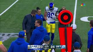 TYLER HIGBEE TORN ACL INJURY [upl. by Palladin]