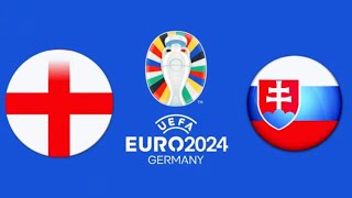 England vs Slovakia Highlights Goals  EURO 2024  eFootball PES 2021 [upl. by Miksen]