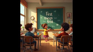 First Things First  English Lesson 1 [upl. by Hujsak]