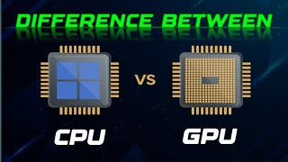 WHAT IS CPU AND GPU l DIFFERENT BETWEEN CPU AND GPU [upl. by Tengler749]