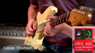 RC1 Loop Station Demonstration BOSS Sound Check [upl. by Lotsirb]