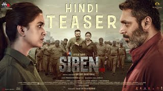 Siren 108 Movie Official Hindi Teaser Trailer  Siren 108 movie Hindi Dubbed  Siren Hindi Trailer [upl. by Sussi751]