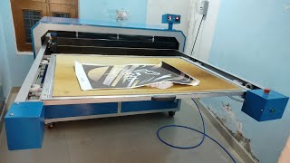 Sublimation printing machine double bed automatic tshirt printing machine dispatch to Maharashtra [upl. by Samuela846]