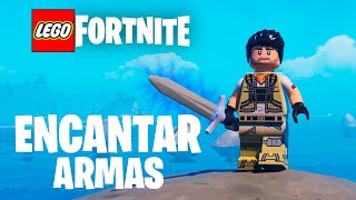 COMO MEJORAR ARMAS y HERRAMIENTAS en LEGO FORTNITE [upl. by Dysart762]