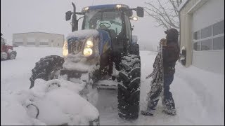 Snowmageddon 2018 continues Part 2 Time for chains [upl. by Dinah275]