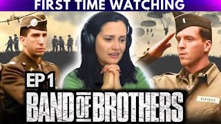 Already IN LOVE with Band of Brothers Ep 1 Reaction  First Time Watching [upl. by Wehrle]