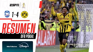 ¡EL DORTMUND GOLEÓ Y AVANZÓ EN LA COPA ALEMANA  Phonix Lubeck 14 B Dortmund  RESUMEN [upl. by Junji145]