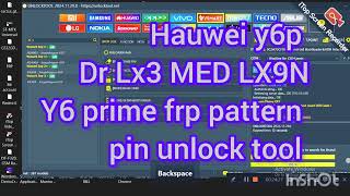 Hauwei y6p Dr Lx3 MED LX9NY6 prime frp pattern pin unlock tool [upl. by Giavani]