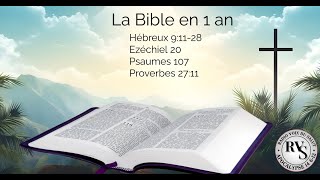 Bible en 1 an  Aujourdhui Samedi 09 novembre [upl. by Cott567]