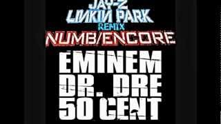 Linkin Park Numb Encore Ft JayZ Dr Dre Eminem and 50 Cent [upl. by Notnilk]