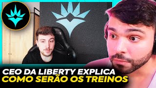 ðŸš¨ SAMUEL CEO da LIBERTY FALOU TUDO SOBRE a NOVA METODOLOGIA de TREINO do TIME MINERVA REAGE [upl. by Allyce]