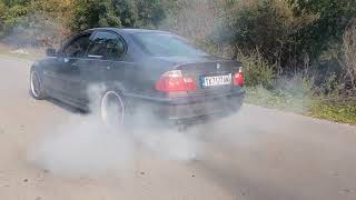 BMW E46 330D Burnout [upl. by Gaddi]