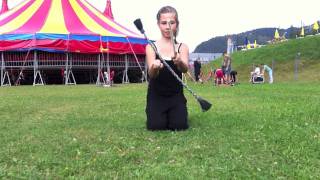 Circus Soluna  Flower Sticks  kleine Tricks [upl. by Rexferd927]