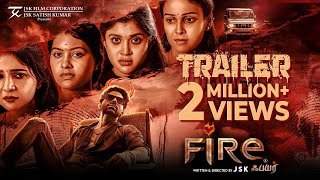 Fire  Trailer  Balaji Murugadoss  Chandini  Rachitha  Sakshi Agarwal Gayathri Shan Singampuli [upl. by Yeliak]