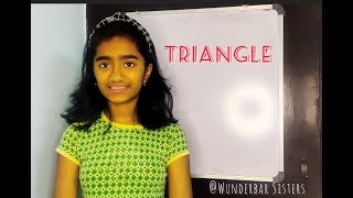 about triangle class 6 types of triangles  what is hypotenuse  rightangle triangle Maths explain [upl. by Jock]