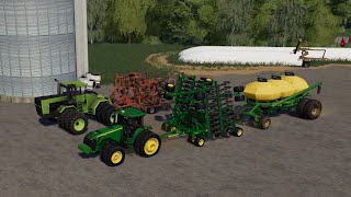 Elkader IA EP9  Planting Spraying  FS19 Timelapse  Farming Simulator 19 Timelapse [upl. by Fitzsimmons630]