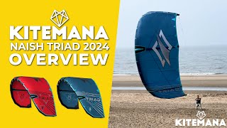 New Naish Triad 2023  2024 S28  Kitemana Overview [upl. by Nosnah234]