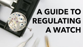 REGULATING A WATCH ON THE TIMEGRAPHER  A Guide To Better Accuracy [upl. by Madelle]